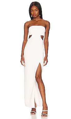 superdown Paola Maxi Dress in White from Revolve.com | Revolve Clothing (Global)