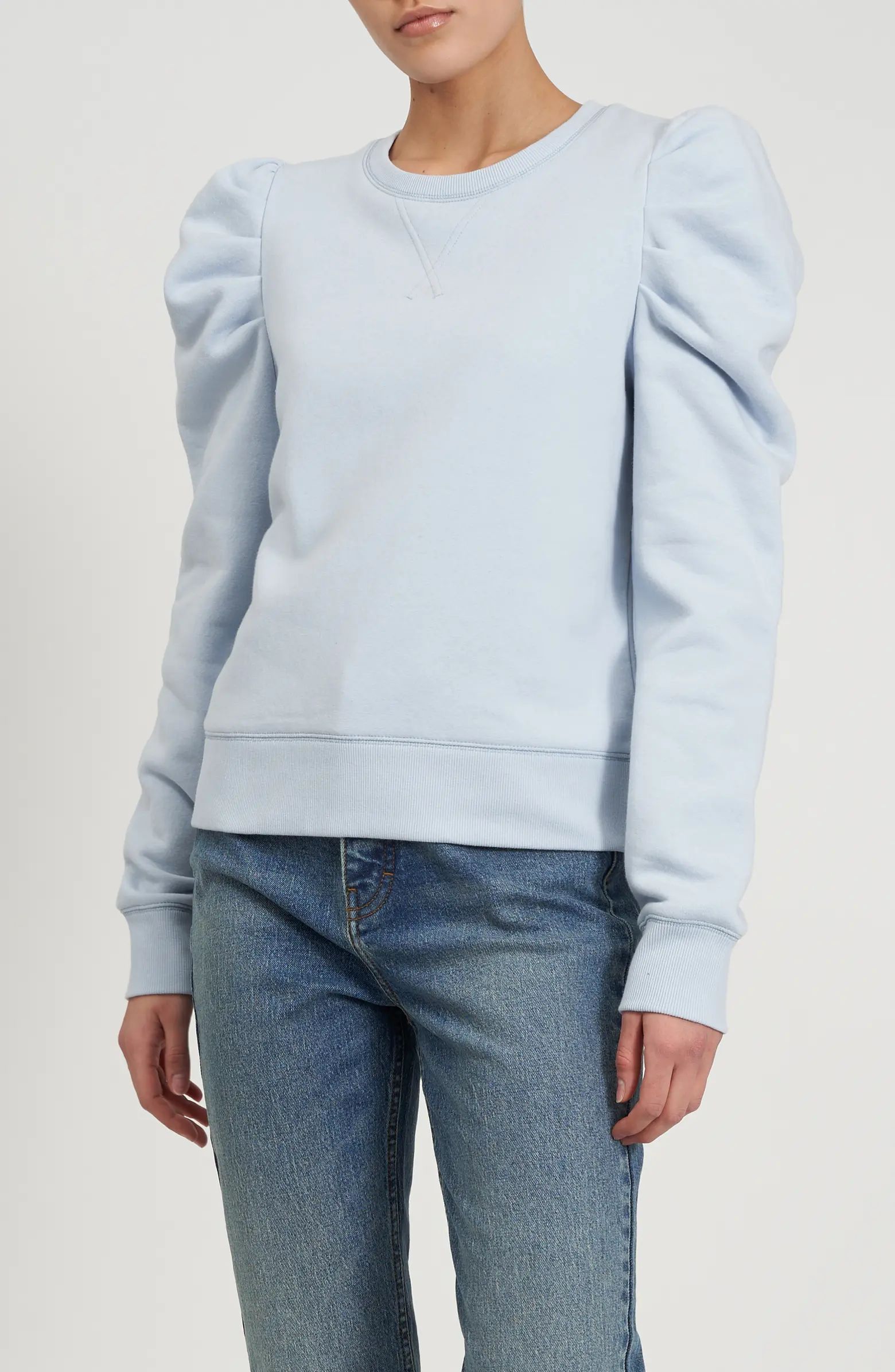Janine Puff Sleeve Sweatshirt | Nordstrom