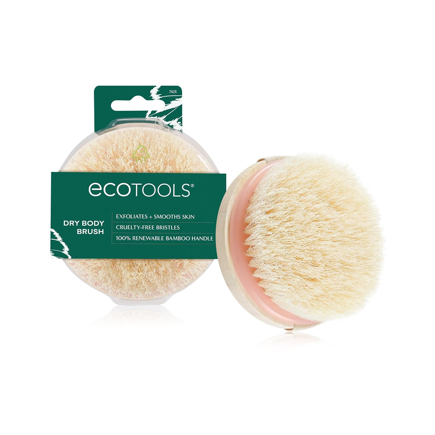 EcoTools Dry Body Brush for Dry Brushing, Smooth Skin, 1 Count | Amazon (US)