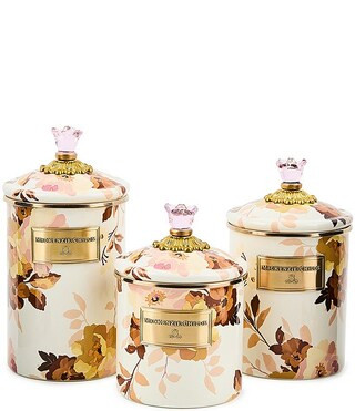 MacKenzie-Childs Wild Rose Canister | Dillard's | Dillard's