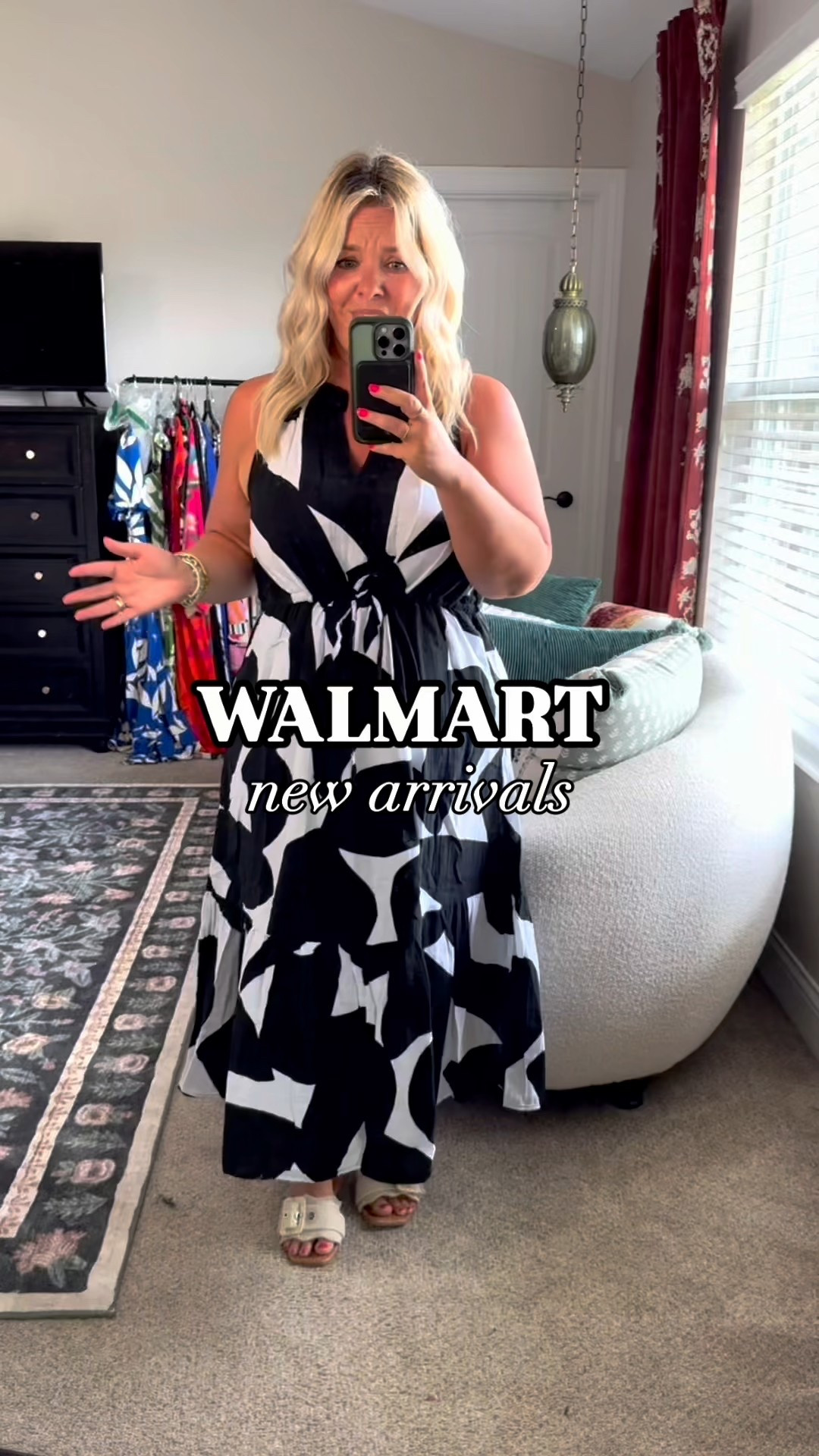 Looooving this new Walmart maxi dress, also comes in solid colors! Wearing my true L & I’m 5’2” so petite friendly!

#LTKOver40 #LTKMidsize #LTKPetite