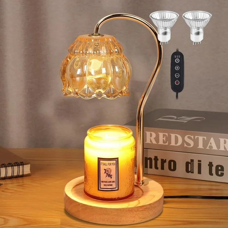 BN-LINK Fragrance Candle Warmer Lamp, Electric Flower Candle Warmer with Timer & Dimmer, Home Dec... | Walmart (US)