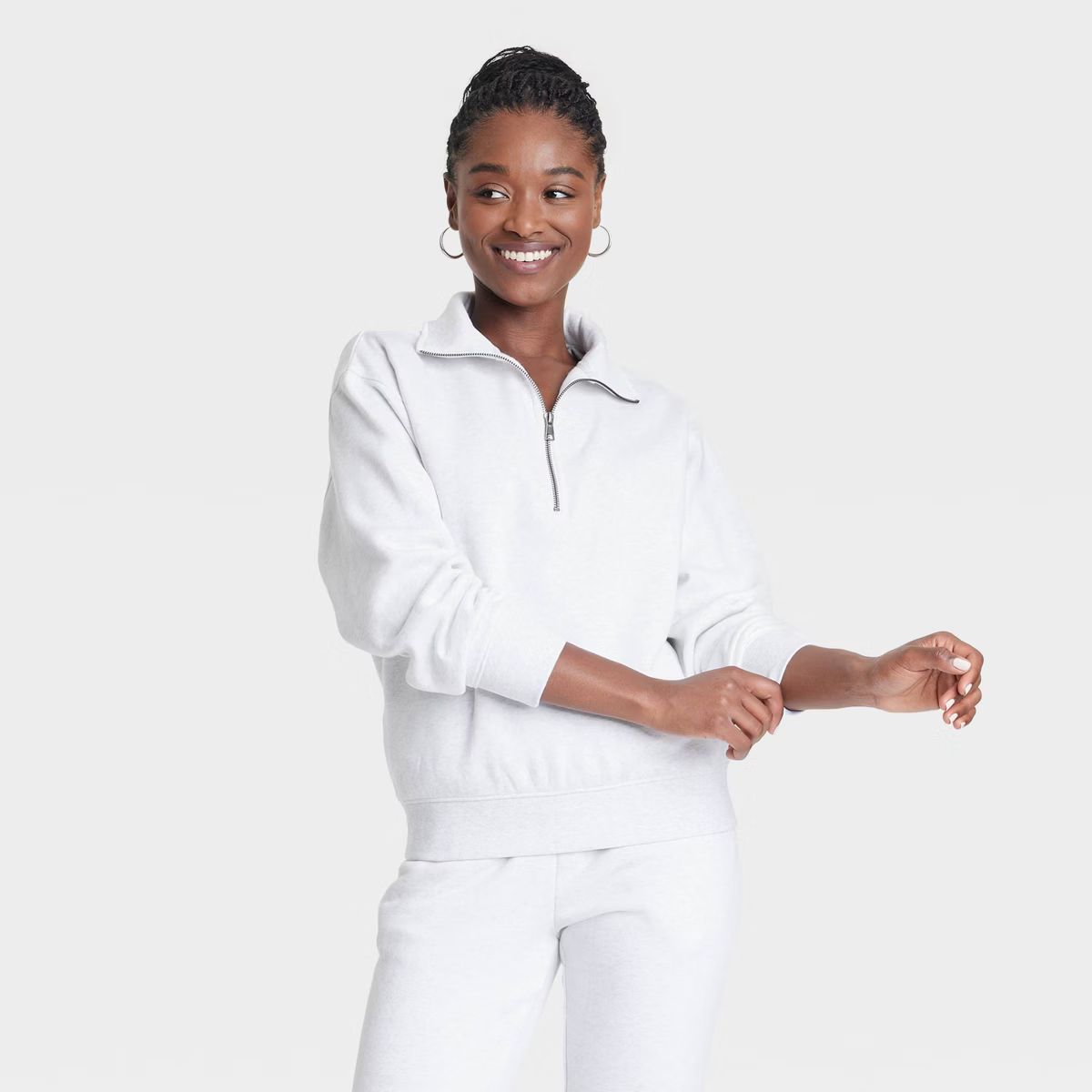 Women's Leisure Studio Quarter Zip Pullover - Universal Thread™ | Target