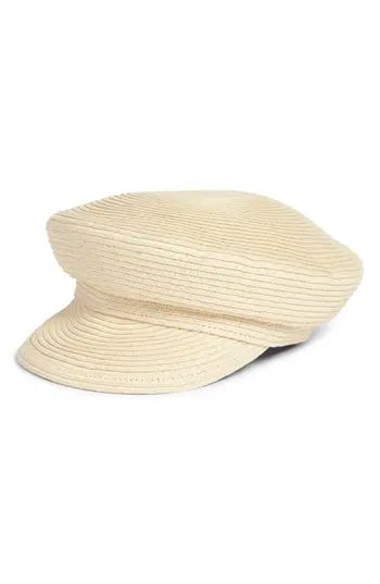 Women's Leith Straw Baker Boy Hat - Beige | Nordstrom