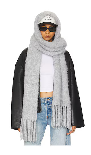 Tylar Scarf in Heather Grey | Revolve Clothing (Global)
