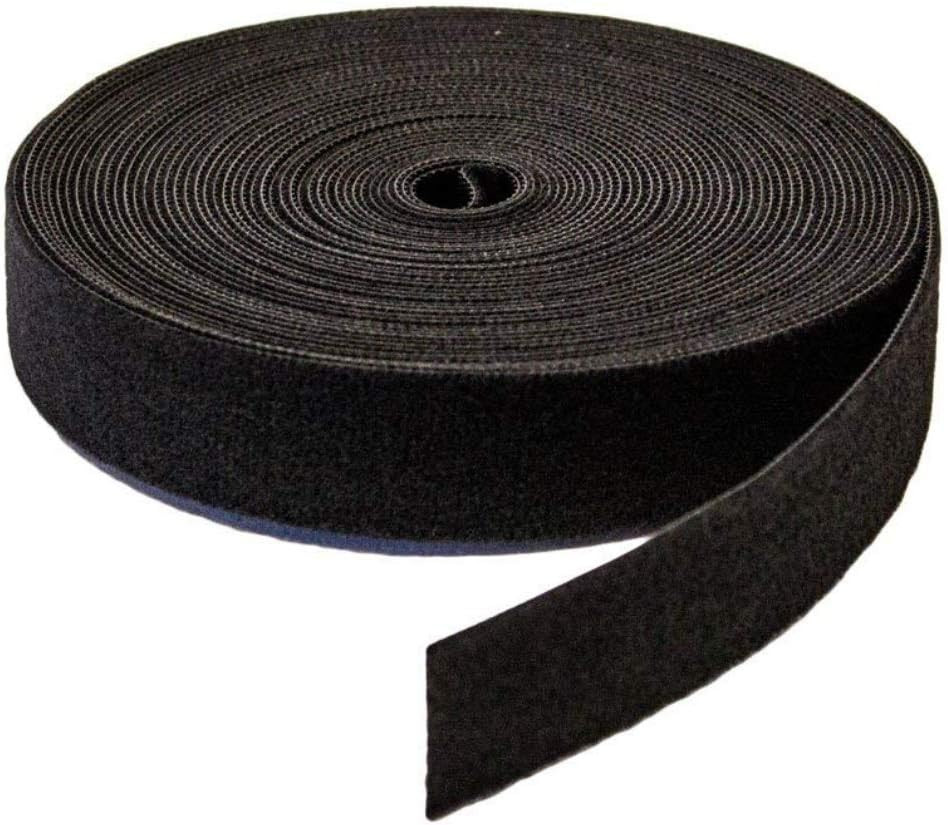 1/2 inch x 20ft Hook Loop Cable Straps Cord Organizer Cable Ties Reusable Fasten One Wrap Cord Ny... | Amazon (US)