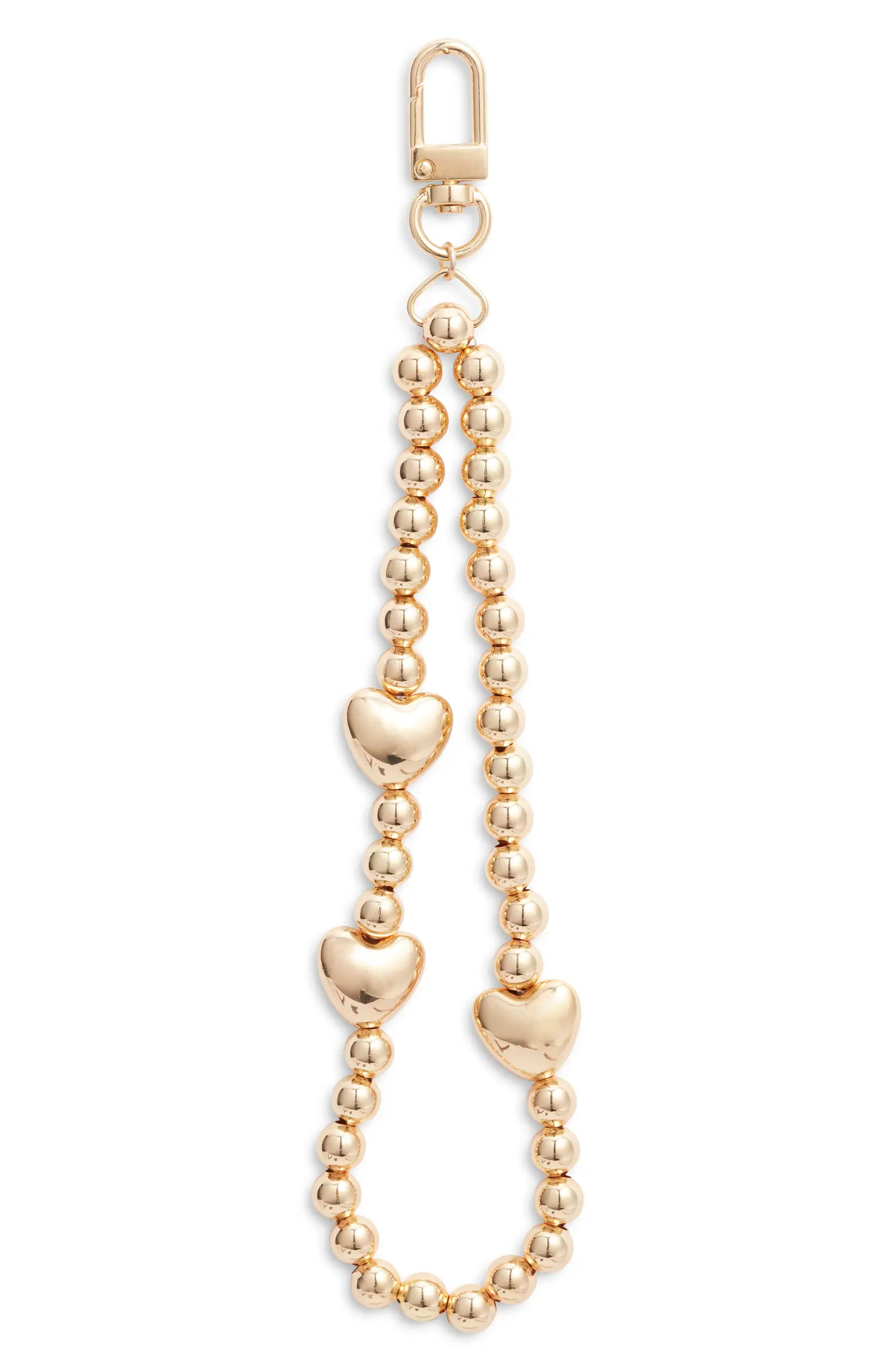 BP. Gold Heart Phone Charm | Nordstrom | Nordstrom