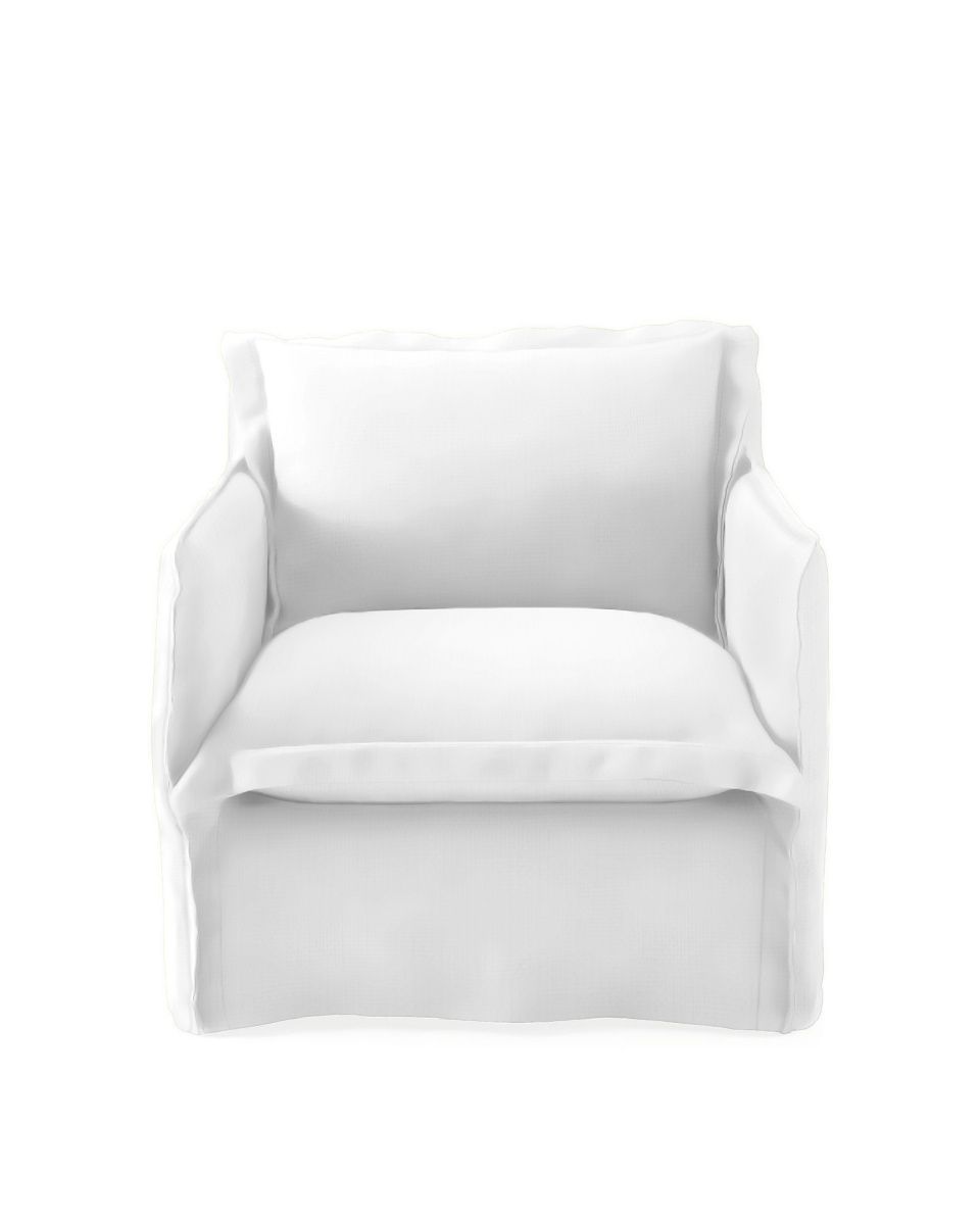 Beach House Swivel Chair | Serena and Lily