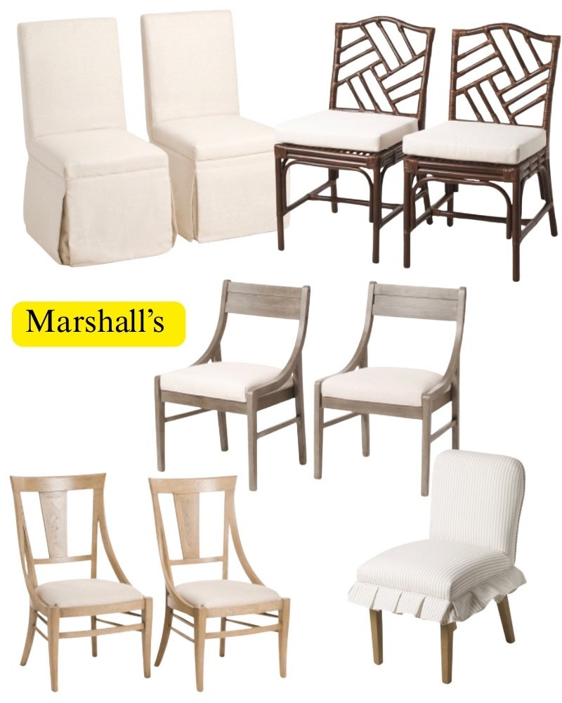Dining room chairs on sale at Marshalls, Chippendale, upholstered, wood, French, model, look the less, Lillian August

#LTKSaleAlert #LTKHome