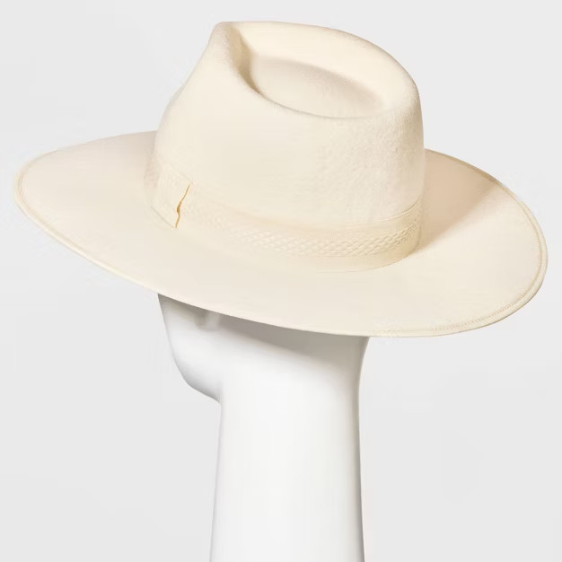 Women's Wide Brim Fedora Hat - A New Day™ | Target