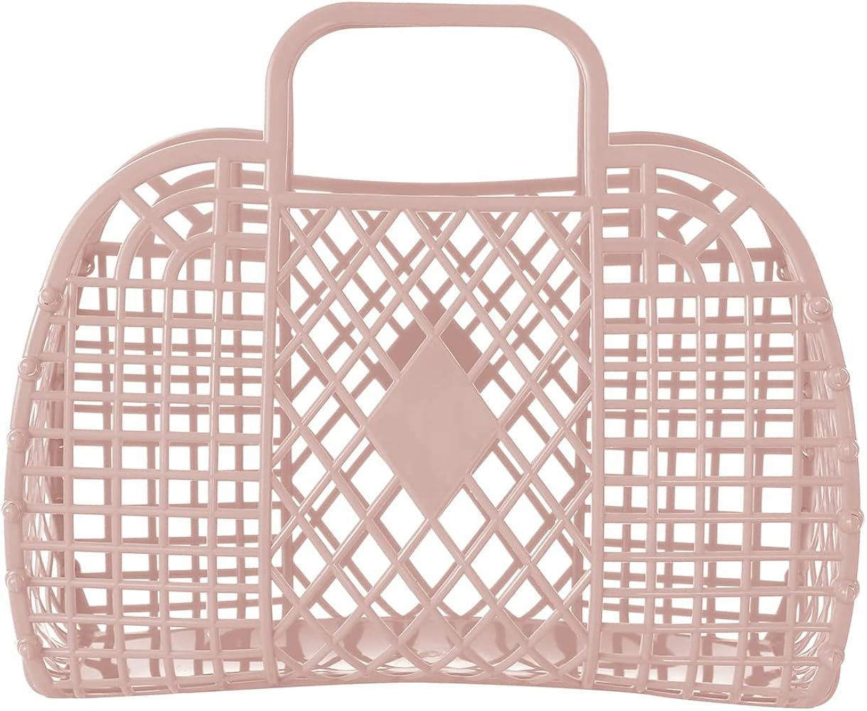 Girls Jelly Purse, Women’s Plastic Tote Bag, Jelly Bag Purse For Little Girls | Amazon (US)