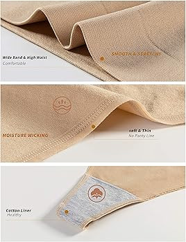 GRANKEE Women's Breathable Seamless Thong Panties No Show Underwear Pack | Amazon (US)