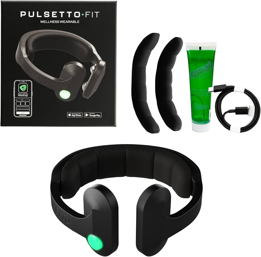 Pulsetto FIT (V2) Wellness Wearable \u2013 Relaxation, Sleep & Daily Wellness Support Device | Amazon (US)