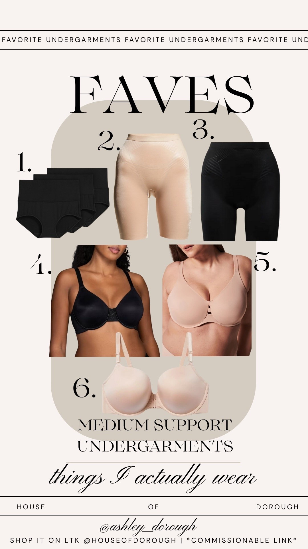 My favorite medium support undergarments! I’m a 42DD and size up to a 3X in shapewear! Wearing a 3X in jockey panties!

Plus size fashion, undergarments, shapewear, midsize fashion, Spanx shapewear

#LTKMidsize #LTKPlusSize #LTKOver40