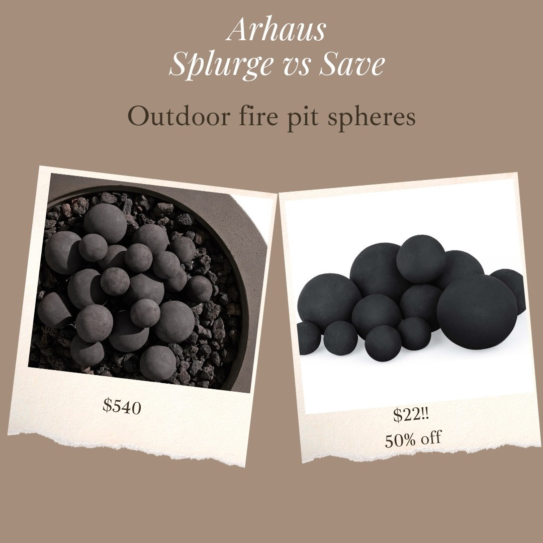 I’ve always loved these arhaus outdoor fire pit spheres, but not the price… look what I just found!!!!!! One of my new favorite finds & currently 50% off for the set! 😍😍😍 would also make gorgeous bowl filler!

#LTKSummerEdit #LTKStyleTip #LTKSeasonal