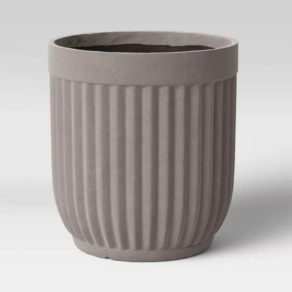 Resin Planter Gray - Threshold™ | Target