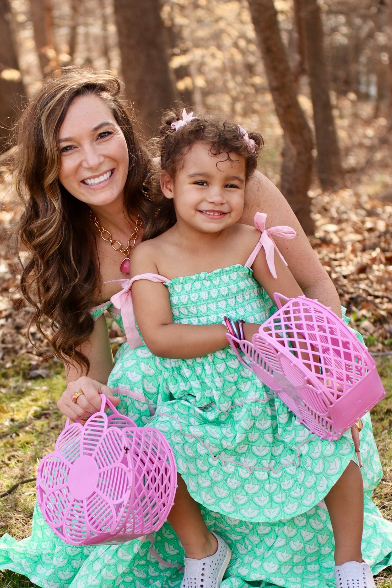 Twinning Tuesday in machining mommy and me styles // spring outfits for mom and daughters 

#LTKKids #LTKSpringSale #LTKSeasonal