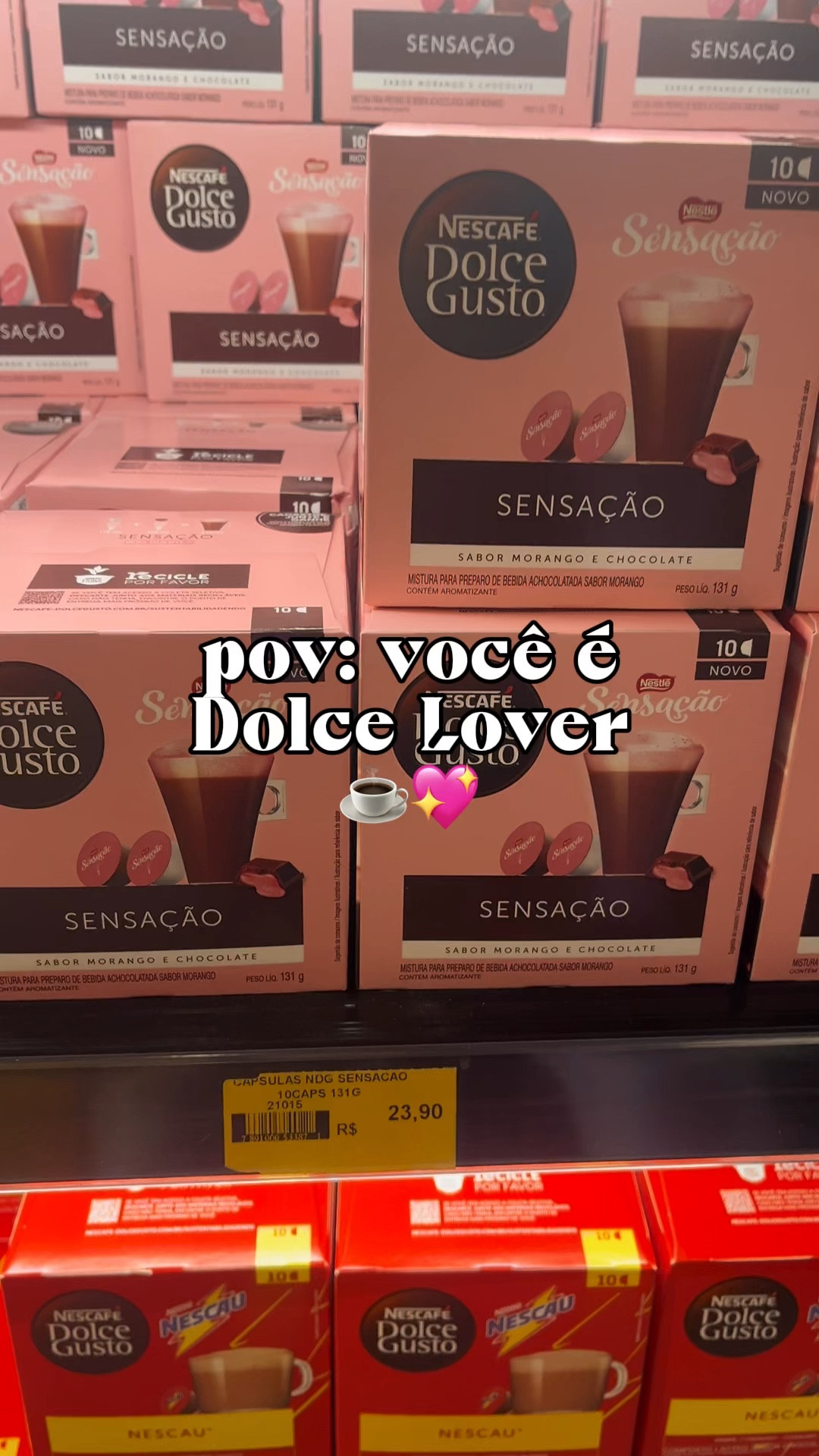 Minha parte favorita do mercado 😜☕️ #dolcegusto

#LTKhome #LTKbrasil #LTKsalealert
