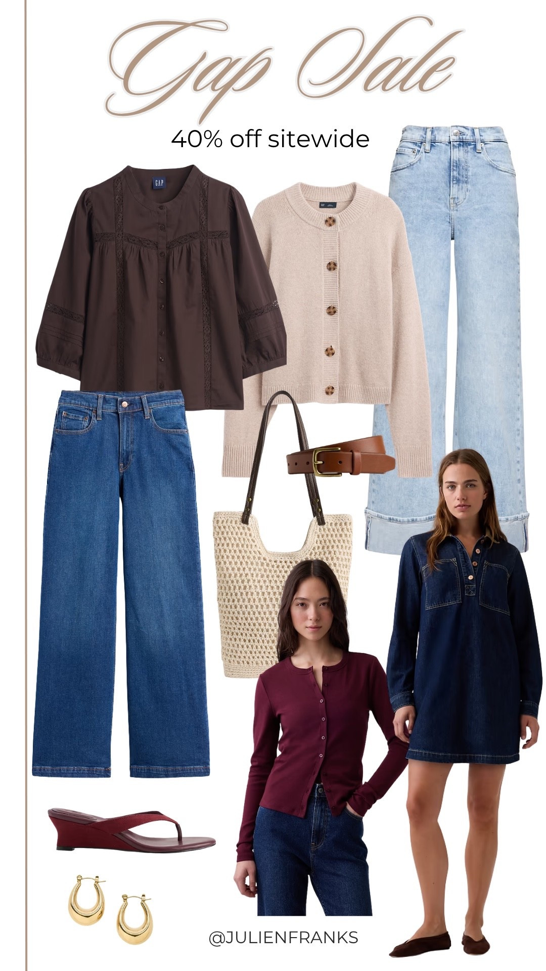 Gap is having 40% off sitewide right now! The best time to stock up on all your fall staples with fall right around the corner 🍂 and even better, denim is included in the sale!!

#LTKSeasonal #LTKSaleAlert #LTKootd