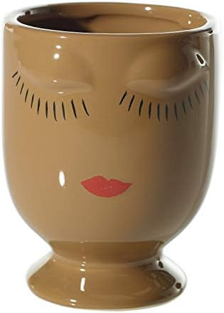 Celfie Vase (Medium, Carmel) | Amazon (US)