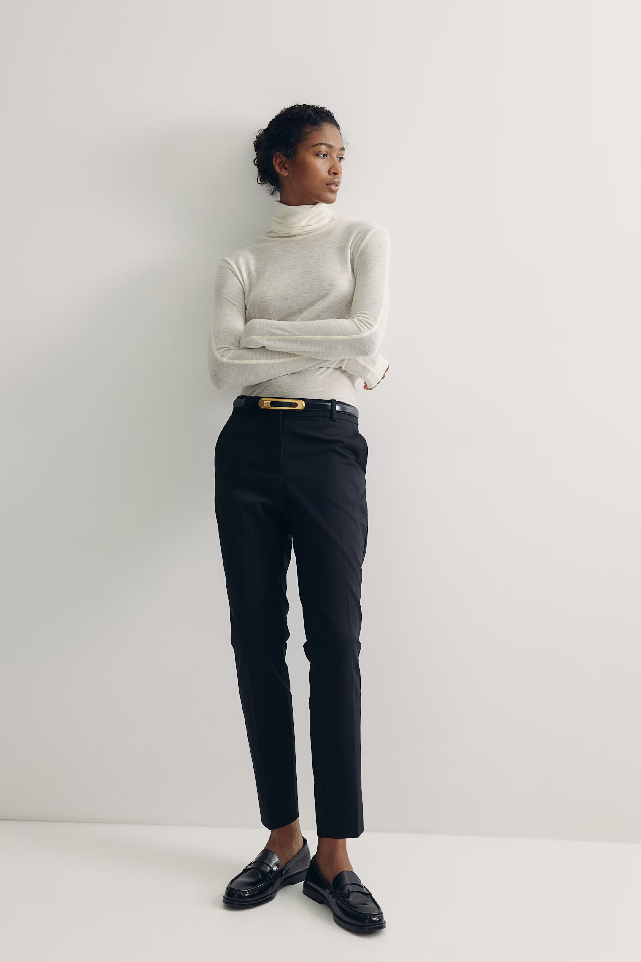 Slacks - Black - Ladies | H&M US | H&M (US + CA)