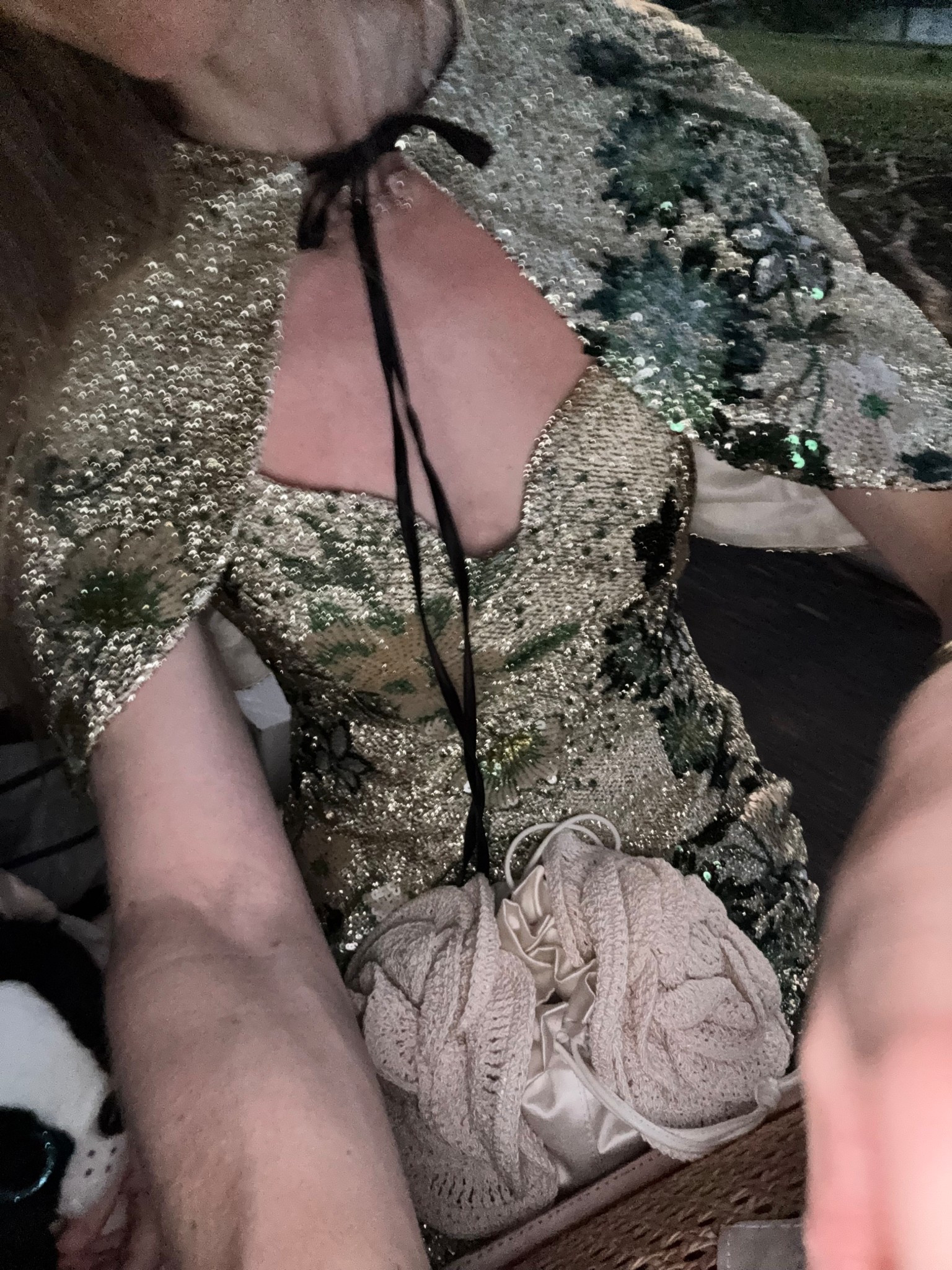 Prettiest dress and capelet 🤍 Looks heavy but is light and comfortable to wear. 

#LTKootd #LTKmomlife #LTKTravel