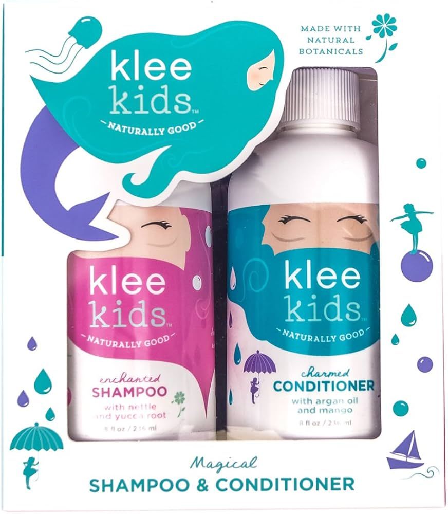 Naturals Klee Kids Enchanted Shampoo and Charmed Conditional Duo Set | Amazon (US)