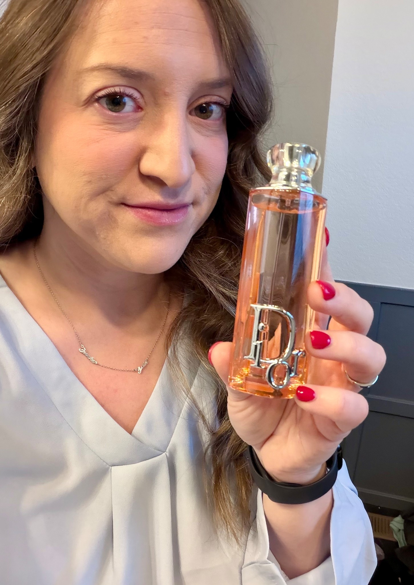 Dior has successfully captured the essence of their most iconic aesthetic and transformed it into a fragrance that feels like pure sunshine. The Dior Addict Peachy Glow Eau de Parfum is a masterclass in balance, offering a scent that is undeniably playful yet deeply sophisticated. Housed in a signature architectural glass bottle with its iconic silver hardware, it serves as both a statement piece for your vanity and a luminous signature for your skin. Upon the first spritz, the fragrance opens with an immediate, concentrated burst of peach that can feel slightly sharp or harsh at the onset, but this initial intensity quickly gives way as it settles. Once the perfume meets the warmth of the skin, it beautifully neutralizes, allowing the crisp sweetness of the fruit to soften into a more natural, airy glow. As the initial brightness settles, a heart of velvet jasmine emerges to provide a floral backbone that keeps the scent grounded in classic Dior elegance. The true magic lies in the dry-down, where a creamy base of whipped vanilla and light musk lingers on the skin, creating a "your-skin-but-better" warmth that feels soft and expensive. While this isn't necessarily an all-day wear fragrance and does require a touch-up if you're heading into the evening, I have found that using exactly three sprays provides the best results for a noticeable but polite sillage. This is the ultimate "clean-girl" fragrance, projecting a sense of effortless polish that makes it the perfect companion for a professional office setting, a weekend brunch, or a casual daytime date. Overall, Dior Addict Peachy Glow is a solid four-star addition to the Addict family that successfully bridges the gap between youthful energy and timeless luxury. If you are looking for a fragrance that feels bright, creamy, and searchingly chic, this is a beautiful bottle to reach for.

#LTKBeauty #LTKmorningroutine #LTKgrwm