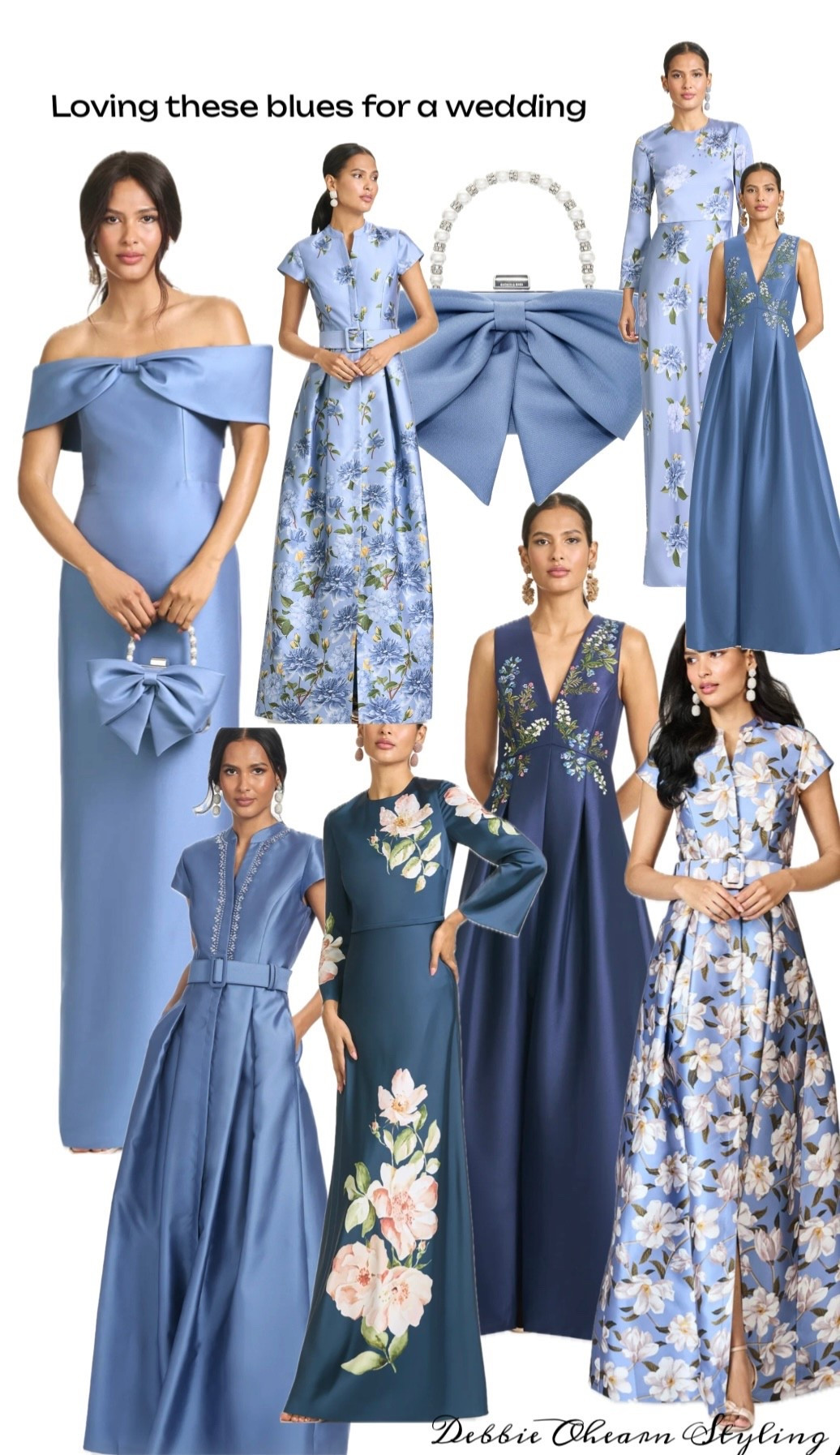 The assignment was to find a Mother-of-the-Bride in some light blues and navy. 
This brand is one of my favorites- hands down! 

#LTKSeasonal #LTKMidsize #LTKWedding