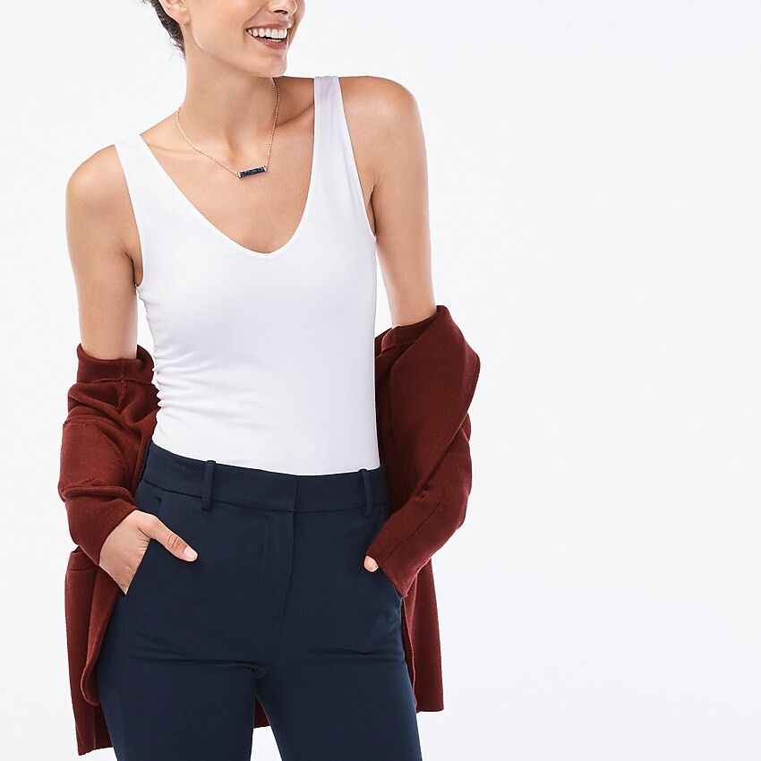 Reversible layering tank top | J.Crew Factory