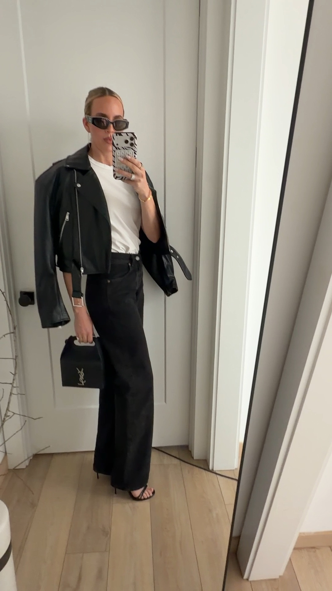 Wearing a medium in this Zara jacket. The Zara jacket is flying off the shelves. Wearing a small in the Zara T-shirt. Jeans run tts and they’re super tall girl friendly! I’m 5’10 ￼￼

#LTKootd #LTKdayinmylife #LTKTall