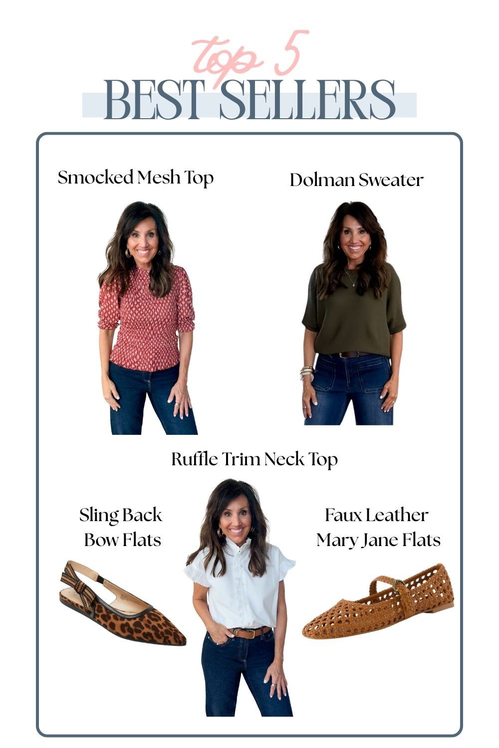 Top 5 Best sellers - August 22, 2025

#LTKOver40 #LTKSeasonal #LTKFindsUnder100