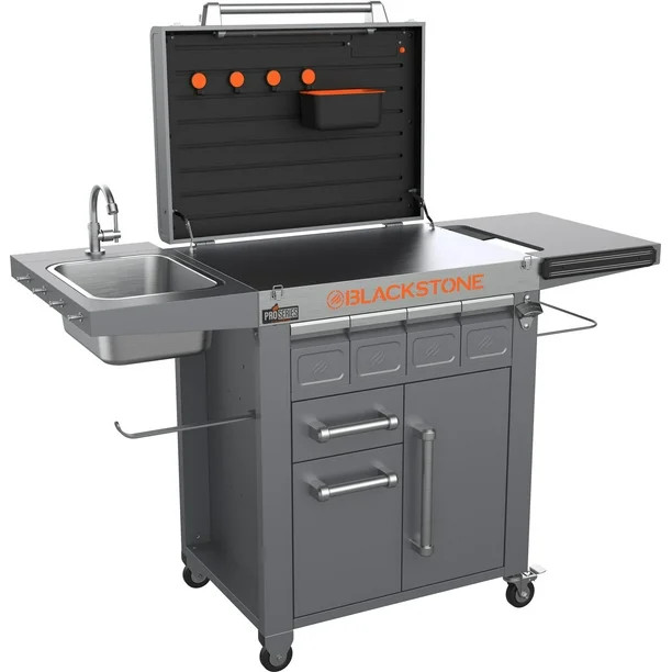 Blackstone ProSeries Prep, Serve, and Store Cart with Hood | Walmart (US)