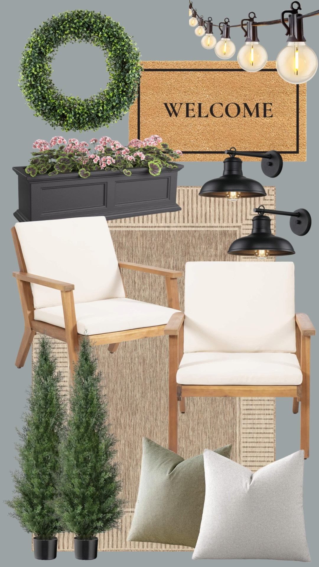 Give your outdoor space or front porch a refresh this season! 

#LTKSeasonal #LTKHome