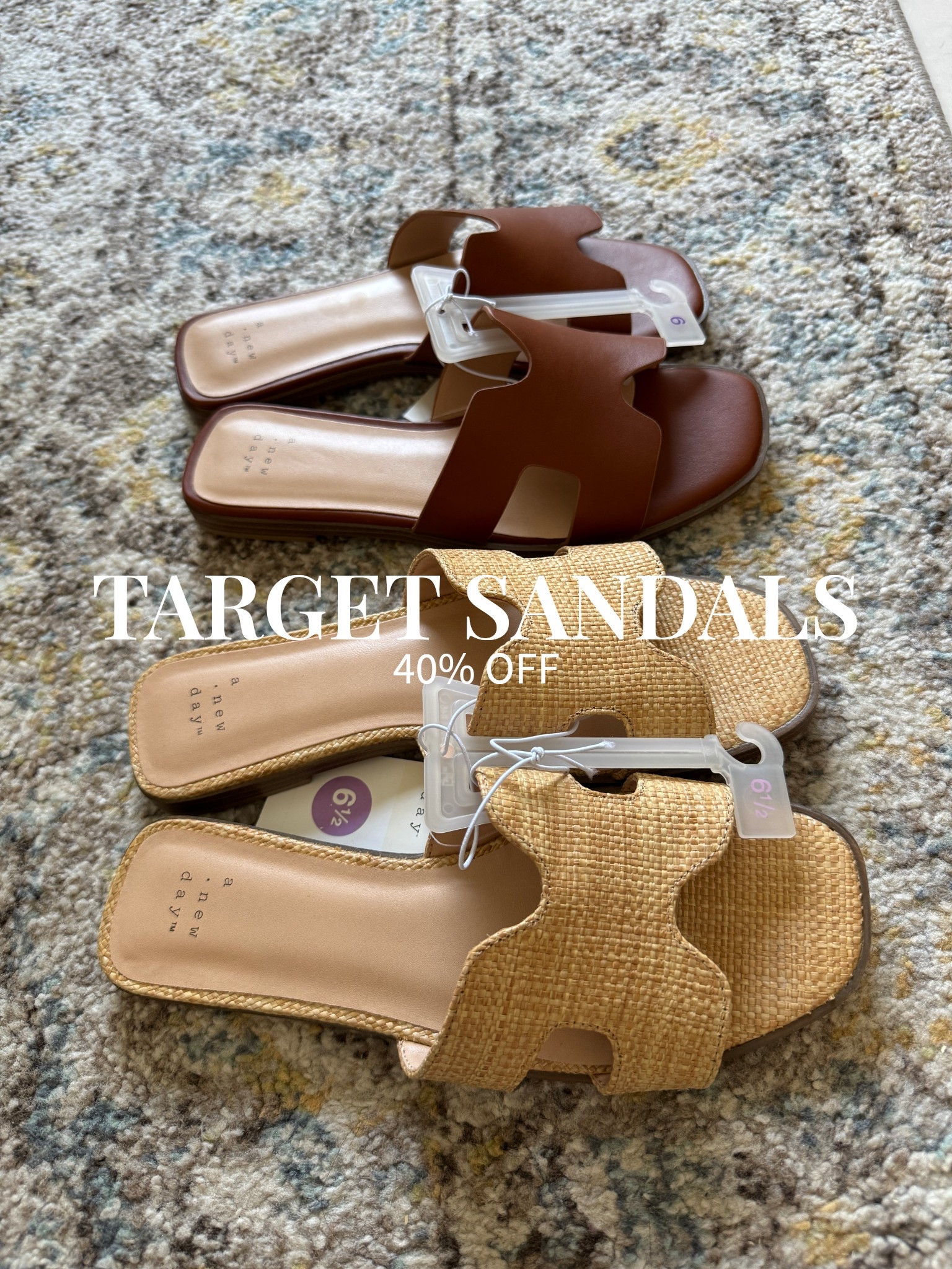 These sandals are perfect for summer and are 40% off!!!! 🫶🏻🤎 

#LTKShoeCrush #LTKSaleAlert #LTKStyleTip