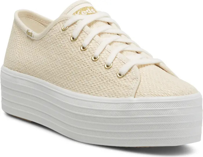 Triple Up Metallic Platform Sneaker (Women) | Nordstrom