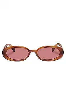 Le Specs Outta Love in Vintage Tort & Rose from Revolve.com | Revolve Clothing (Global)