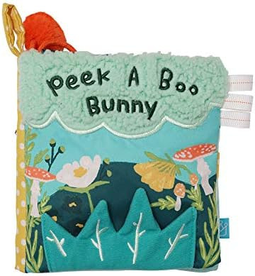 Manhattan Toy Fairytale Peek-a-Boo Soft Activity Crinkle Book for Baby & Toddler with Tethered Bu... | Amazon (US)