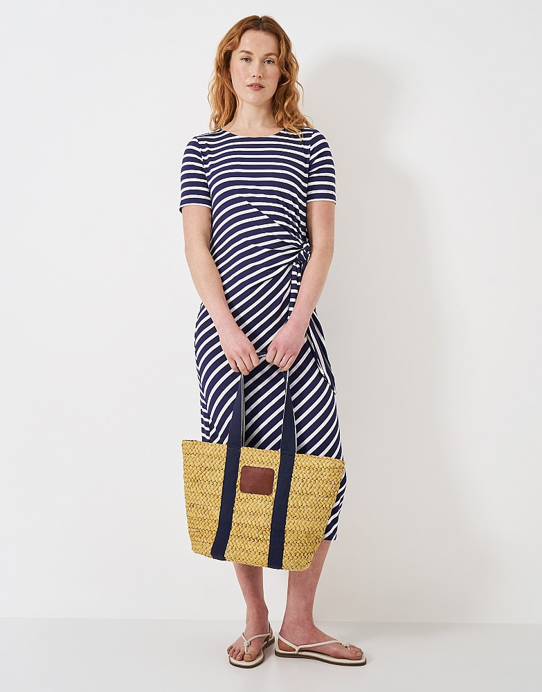 Women's Charlie Straw Tote Bag from Crew Clothing Company | Crew Clothing (UK)