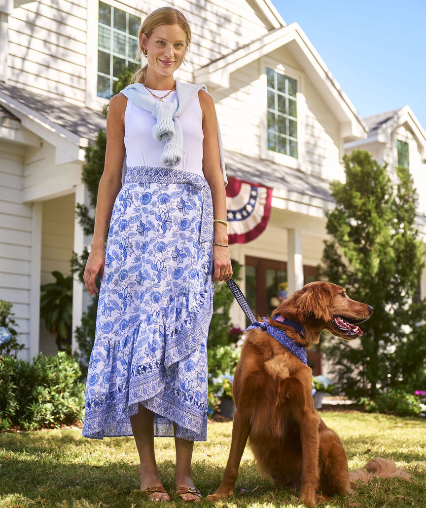 Mila Wrap Skirt | vineyard vines