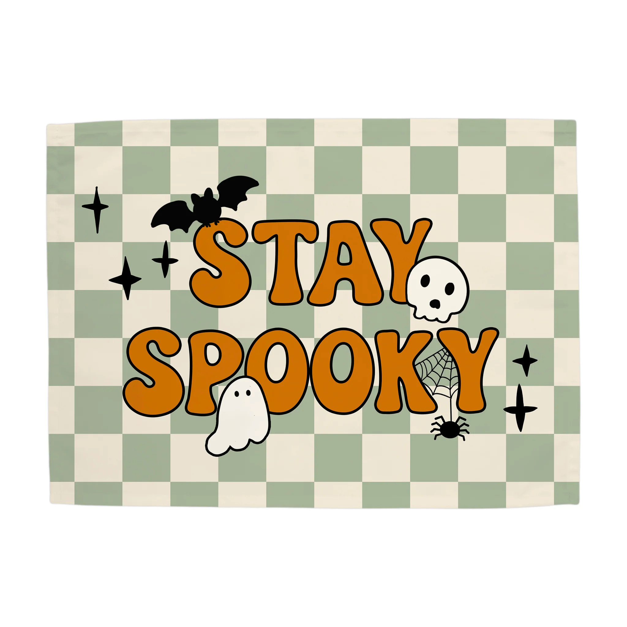 {Orange + Green} Stay Spooky Banner© | Hunny Prints