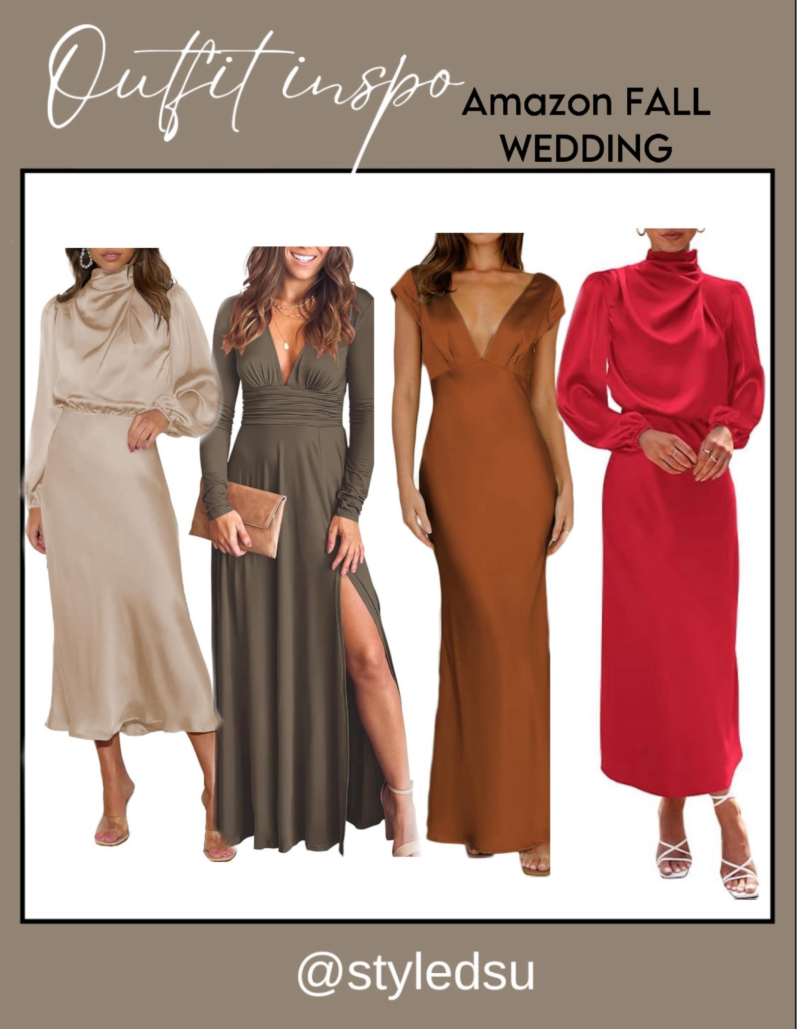 Fall wedding. Amazon fall wedding guest dresses. Red satin dress. Brown dress. Green dress. Beige dress.  
Amazon fashion finds. 
Amazon dress. 
Amazon viral dress. 
Amazon free people dress. 

Amazon free people sweaters. 
Amazon fashion finds. 
Amazon fall finds. 
Amazon winter finds. 
Free people under $50 
Free people sale. Amazon Prime Day, Amazon Prime Day 2023, Prime Day, #primeday2023
Amazon finds
#primeday #primeday2023 #primedaydeals 
Amazon Prime Day: Ray ban sunnies
Prime Day, Amazon prime day, Amazon finds, Amazon deals
#amazonprime2023
Amazon finds
 #liketkit 
Amazon Gadgets 
Amazon Kitchen Finds
 Amazon Finds 
Amazon Home 
Amazon Finds 
Amazon Bathroom 
Amazon Decor 
Amazon Home Decor
 Amazon Furniture 
Amazon Bathroom 
Amazon Essentials 
Amazon Kitchen Essentials Living Room Decor Livingroom Home Decor Finds Home Decor Bedroom Home Decor Kitchen Home Decor Kids Home Decor bathroom Home Decor Livingroom Home Decor Office Home Decor College  #amazonfinds #amazon #livingroomdecor #homedesign #homedecor #amazonfashion #amazondresses #amazoninfluencer #amazonsale #amazondeals #amazondailydeals #amazonnew #amazonprime #fashion #sandals #walmartfinds #homedecor #workwear #sale #kids #onsale #boho #easter #sweater #jeans #shoes #targetstyle #target #targetfinds target #kitchen #targethome #toddler #baby #loungewear #coffeetabledecor #homedecor #shelfdecor #rugs #nightstand #dresser #bathroom #pantry #desk #workdesk #whitedesk #officedesk #studydesk  #jeans #jeansjacket #workwear #officook #officewear #officeoutfut #summerdress #weddingguest #weddingguestdress #bridesmaid #bridesmaidsdress #brudesmaidsgifts #giftforgrandma
Sale. 
Amazon. 
Amazon fashion. 
Amazon finds. 
#LTKMostLoved 
#LTKfindsunder50 #LTKSpringSale 
#liketkit #LTKSeasonal #LTKFindsUnder50 #LTKFindsUnder100 


#LTKWedding #LTKFindsUnder50 #LTKFallSale