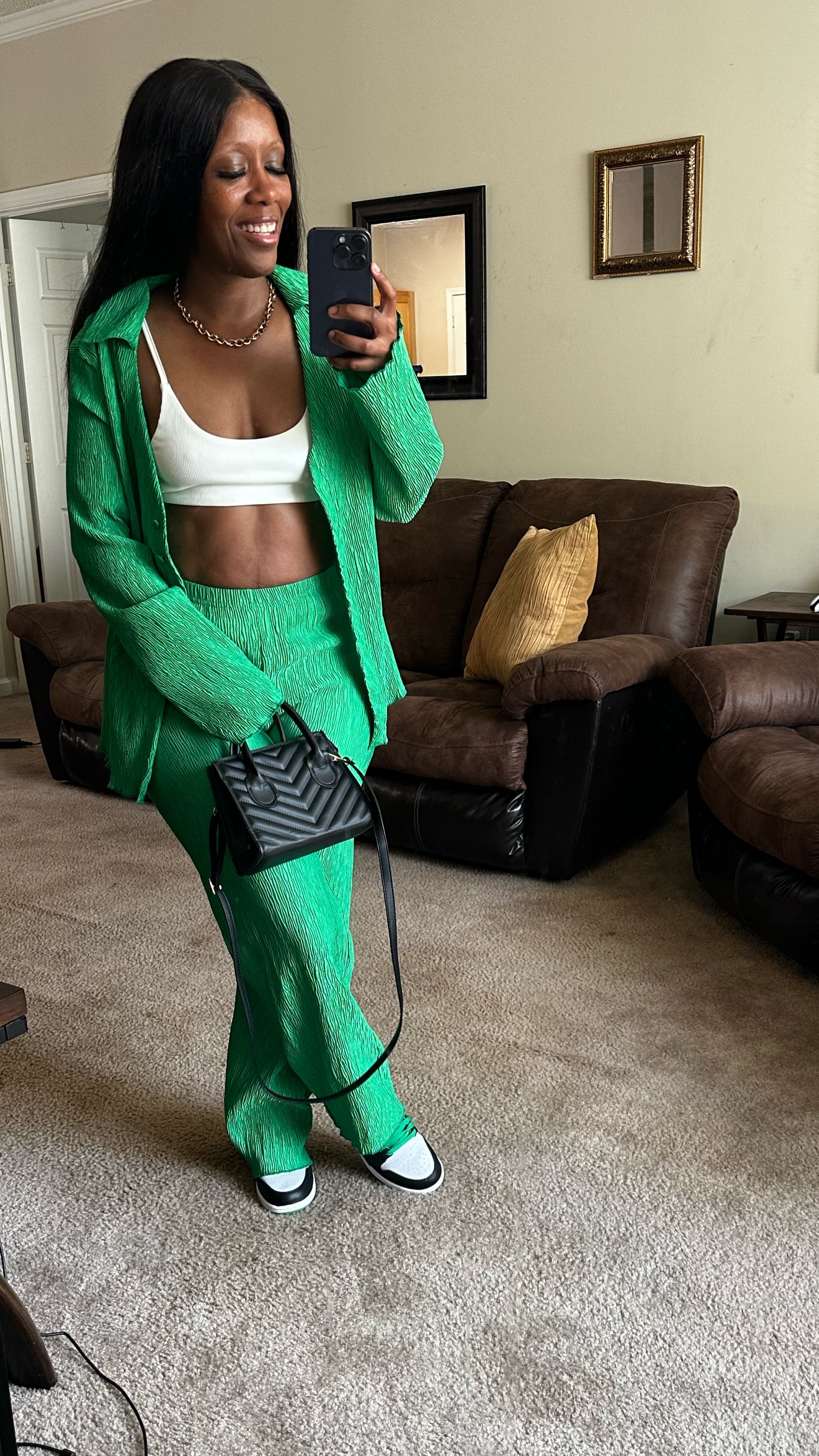 Matching set Fall Outfit Idea & Essentials 
Set: size small
Crop top: size small

#LTKstyletip #LTKSeasonal #LTKfindsunder50