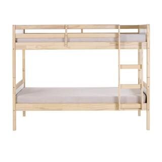 MOD White Twin Over Twin Bunk Bed | The Home Depot