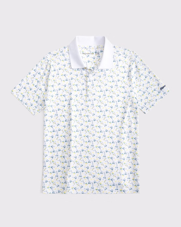 abercrombie golf club active airknit polo | Abercrombie & Fitch (US)