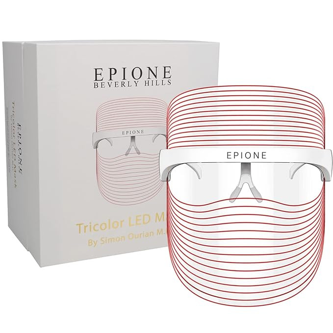 Epione Led Light Therapy Face Mask by Dr. Simon Ourian, Tricolor Led Mask for Blue, Orange and Re... | Amazon (US)