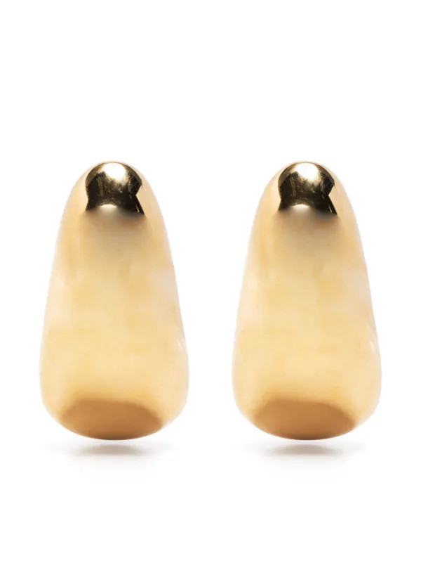 half-hoop clip-on earrings | Farfetch Global