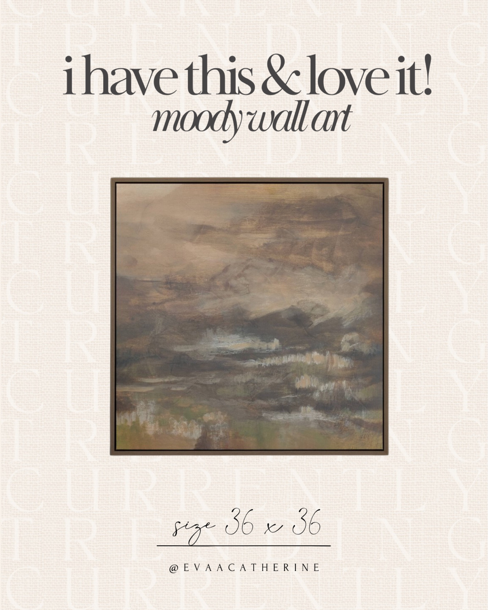 Absolutely love this wall art - it's giving luxury on a budget! 🤍



#LTKHome #LTKStyleTip #LTKFindsUnder50