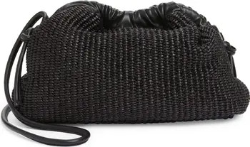 Mansur Gavriel Mini Cloud Woven Raffia Clutch | Nordstrom | Nordstrom