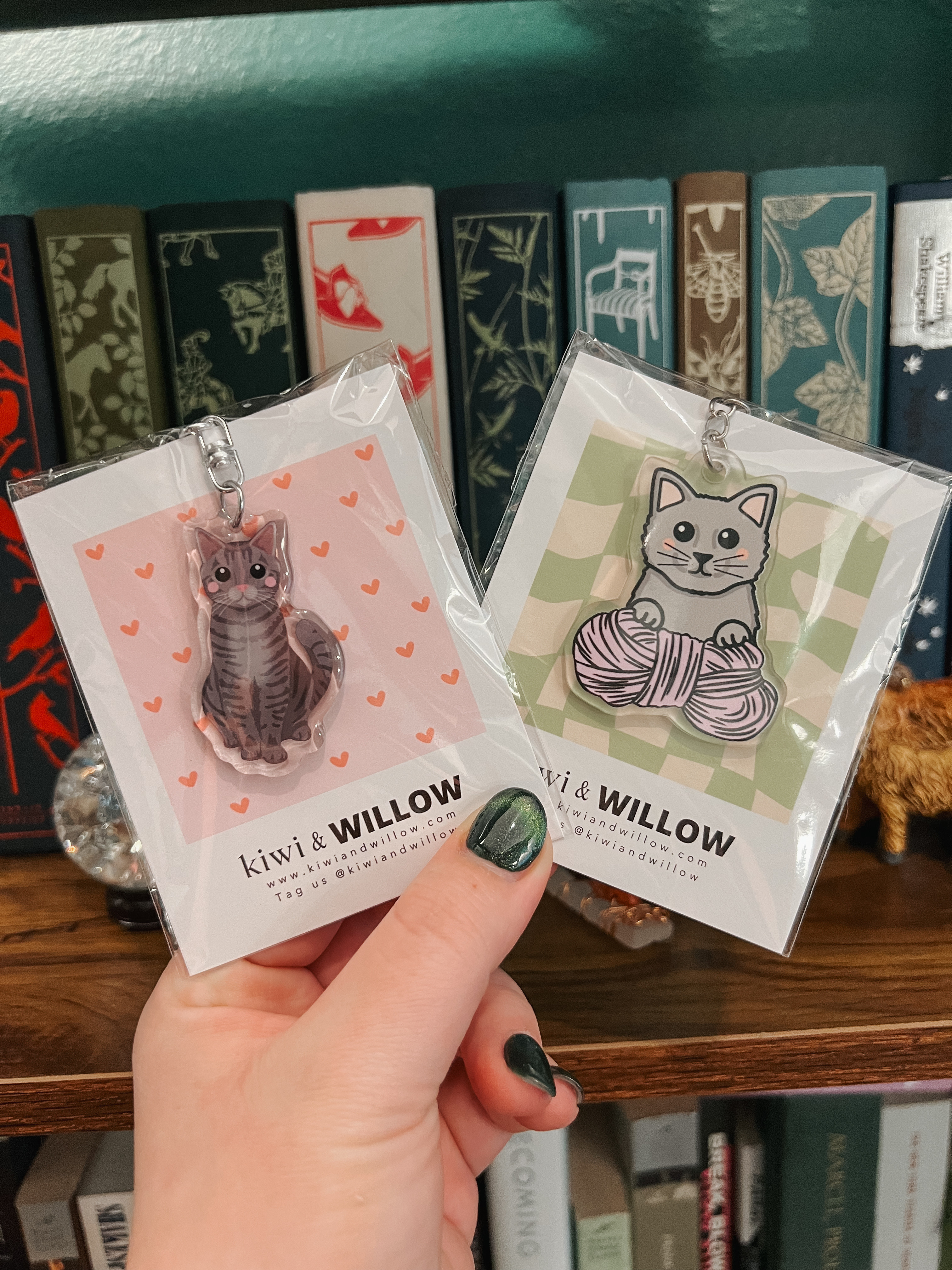 The cutest cat lady keychains! Perfectas gifts for your favorite cat lovers and pet parents  

 #LTKFindsUnder50 #LTKPets #LTKFamily